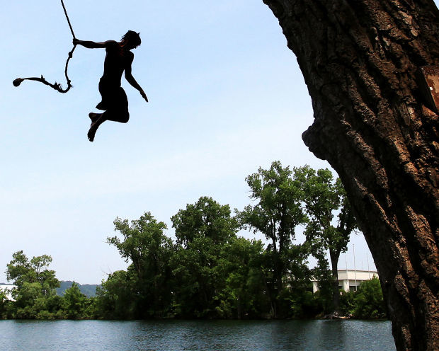 Airport Lake Rope Swing